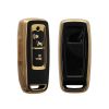 Husa Cheie Kwmobile pentru Honda PCX160/Vision/SH350, Negru/Auriu, Silicon, KWM0000259H001C