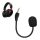Husa Kwmobile cu microfon de schimb pentru Kingston HyperX Cloud III, Negru, Plastic, KWM0000259V001C