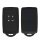 Husa Cheie Auto Kwmobile pentru Renault 4 Butoane - Smart Key, Negru/Albastru, Silicon, KWM0000259X002C