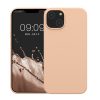 Husa Apple iPhone 14, Crem, Silicon, KWM000016NI035C