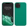 Husa Apple iPhone 14, Verde, Silicon, KWM000016NI036C