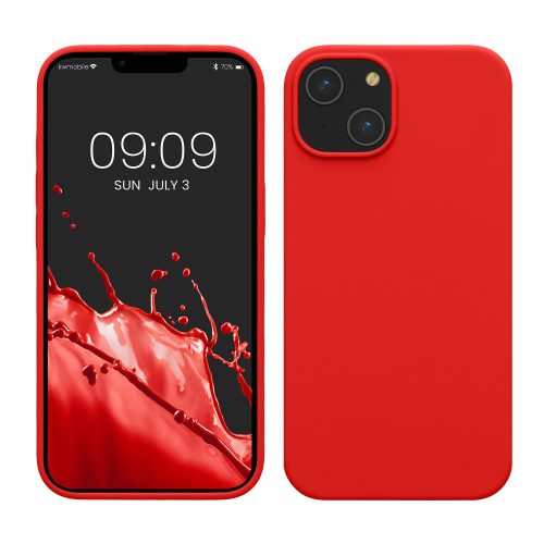 Husa Apple iPhone 14, Rosu, Silicon, KWM000016NI038C