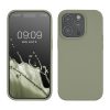 Husa Apple iPhone 14 Pro, Verde, Silicon, KWM000016NK035C