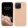 Husa Apple iPhone 14 Pro Max, Crem, Silicon, KWM000016NL035C