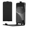 Husa Samsung Galaxy A15 5G, Negru, Piele ecologica, KWM000021OM001C