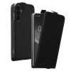 Husa Samsung Galaxy A15 5G, Negru, Piele ecologica, KWM000021OM001C