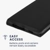 Husa Samsung Galaxy A25, Negru, Piele ecologica, KWM000021ON001C