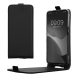 Husa Samsung Galaxy A55, Negru, Piele ecologica, KWM000021OP001C