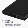 Husa Samsung Galaxy A55, Negru, Piele ecologica, KWM000021OP001C
