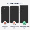 Husa Samsung Galaxy S24 Ultra, Maro/Negru, Lemn, KWM000021OS001C