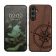 Husa Samsung Galaxy S23 FE, Maro, Lemn, KWM000021PK001C
