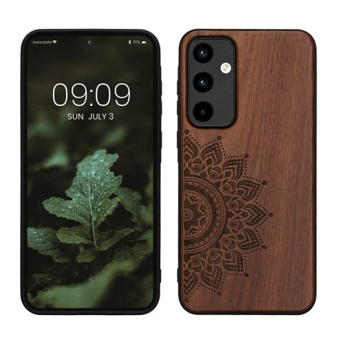 Husa Samsung Galaxy A55, Maro, Lemn, KWM000021PL001C