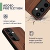 Husa Samsung Galaxy A55, Maro, Lemn, KWM000021PL002C