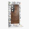 Husa Samsung Galaxy A55, Maro inchis, Lemn, KWM000021PL003C