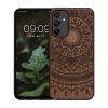 Husa Samsung Galaxy A15 5G, Maro inchis, Lemn, KWM000021PM002C
