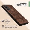 Husa Samsung Galaxy A15 5G, Maro inchis, Lemn, KWM000021PM002C
