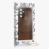 Husa Samsung Galaxy A15 5G, Maro inchis, Lemn, KWM000021PM002C
