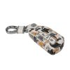 Husa Cheie Auto Kwmobile pentru VW 3 Butoane, Multicolor, Piele ecologica, KWM000011US006C
