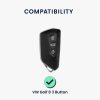 Husa Cheie Auto Kwmobile pentru VW 3 Butoane, Multicolor, Piele ecologica, KWM000011US006C
