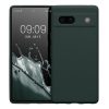 Husa Google Pixel 7a, Verde inchis, Silicon, KWM000019YF018C
