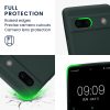 Husa Google Pixel 7a, Verde inchis, Silicon, KWM000019YF018C