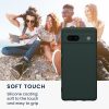 Husa Google Pixel 7a, Verde inchis, Silicon, KWM000019YF018C