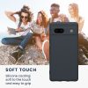 Husa Google Pixel 7a, Gri inchis, Silicon, KWM000019YF019C