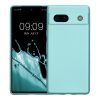 Husa Google Pixel 7a, Verde deschis, Silicon, KWM000019YG007C
