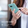 Husa Google Pixel 7a, Verde deschis, Silicon, KWM000019YG007C