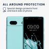 Husa Google Pixel 7a, Verde deschis, Silicon, KWM000019YG007C