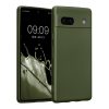 Husa Google Pixel 7a, Verde inchis, Silicon, KWM000019YG008C