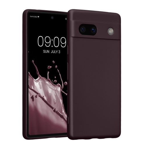 Husa Google Pixel 7a, Visiniu, Silicon, KWM000019YG009C