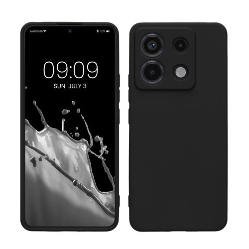 Husa Xiaomi Redmi Note 13 Pro 5G/Poco X6, Negru, Silicon, KWM000020LD001C