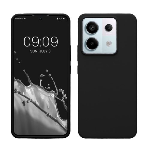 Husa Xiaomi Redmi Note 13 Pro 5G/Poco X6, Negru, Silicon, KWM000020LF001C