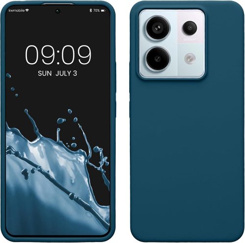 Husa Xiaomi Redmi Note 13 Pro 5G/Poco X6, Albastru, Silicon, KWM000020LF002C