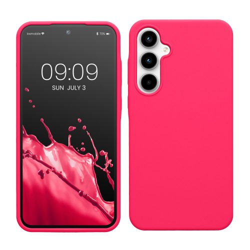 Husa Samsung Galaxy A35, Roz, Silicon, KWM000021PA004C