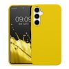 Husa Samsung Galaxy A35, Galben, Silicon, KWM000021PA010C