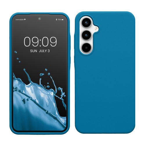 Husa Samsung Galaxy A35, Albastru, Silicon, KWM000021PA018C