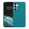 Husa Samsung Galaxy A35, Verde, Silicon, KWM000021PB003C