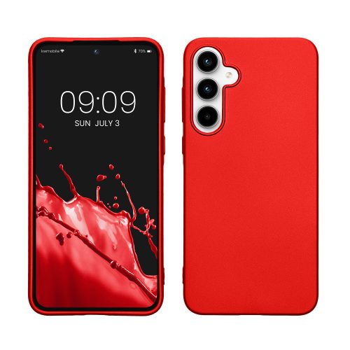 Husa Samsung Galaxy A35, Rosu, Silicon, KWM000021PC003C