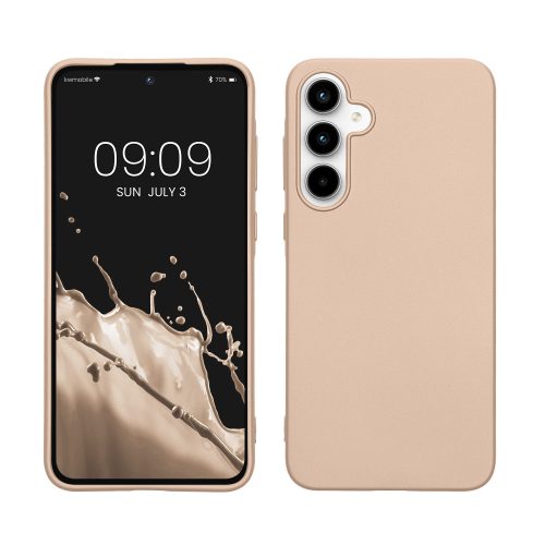 Husa Samsung Galaxy A35, Auriu, Silicon, KWM000021PC005C