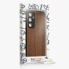 Husa Samsung Galaxy A35, Maro, Lemn, KWM000021PE001C