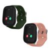 Set 2 Curele Kwmobile marime S pentru Xplora X6 Play, Verde/Roz, Silicon, KWM000024UB003C