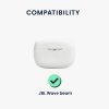 Husa Casti Kwmobile pentru JBL Wave Beam, Alb, Silicon, KWM000024YQ003C