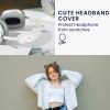 Banda Casti Kwmobile pentru Apple AirPods Max, Alb, Silicon, KWM000025AD001C