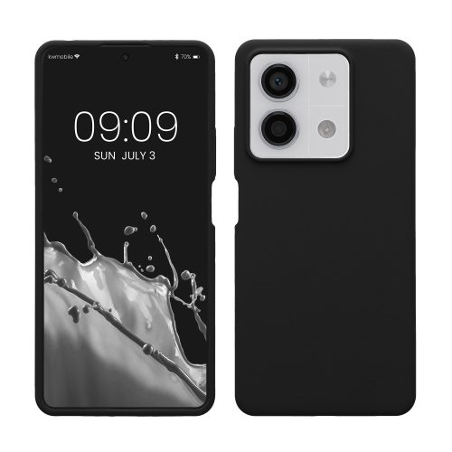 Husa Xiaomi Redmi Note 13, Negru, Silicon, KWM000020LM001C