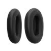 Set 2 Perne de urechi Kwmobile pentru Edifier W860NB/W830BT, Negru, Piele ecologica, KWM000025AG001C
