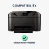 Husa Kwmobile pentru imprimanta Canon Maxify MB5150, Gri inchis, Textil, KWM000025AS001C
