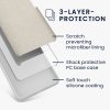 Husa Apple iPhone 13, Alb, Silicon, KWM000013OV095C