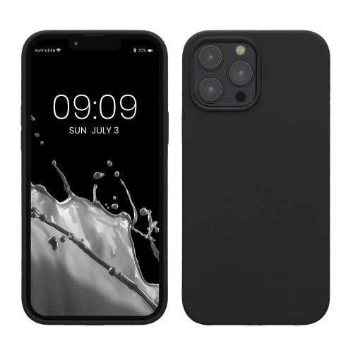 Husa Apple iPhone 13 Pro Max, Negru, Silicon, KWM000013OY046C